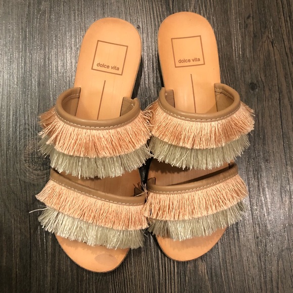dolce vita haya fringe sandals